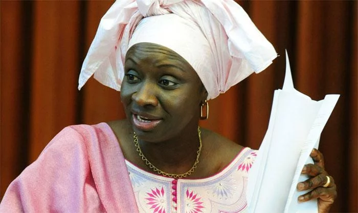 Aminata Touré, ancienne présidente du conseil économique social et environnemental du Sénégal