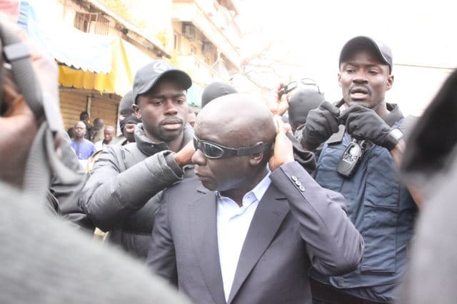 Idrissa Seck, président du CESE et ses gardes