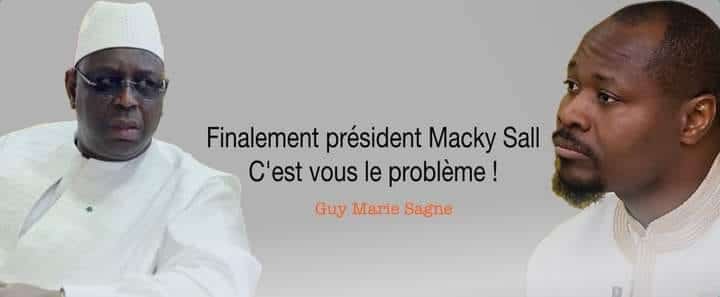 Guy Marius Sagna et Macky Sall