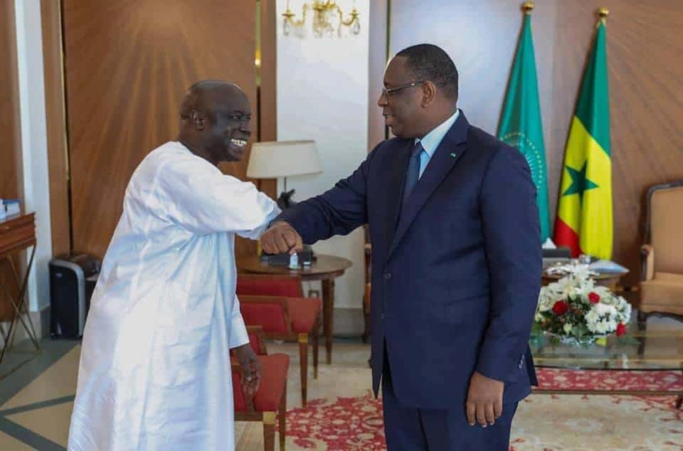 Idrissa Seck et le Président Macky Sall au Palais