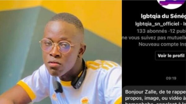 Voici le message de LGBT Sénégal au Youtubeur sénégalais Zalle : « Ce qu’on veut te rappeler »(Photo)